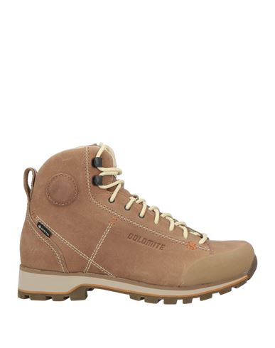 Dolomite Woman Ankle Boots Khaki Size 7 Soft Leather, Rubber