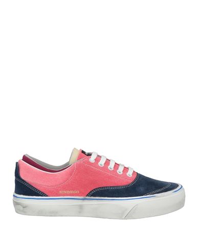 HIDNANDER HIDNANDER MAN SNEAKERS CORAL SIZE 9 LEATHER 