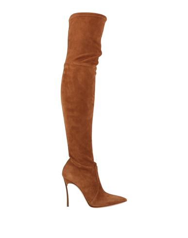 Casadei Julia 100mm Above-knee Boots In Rodeo