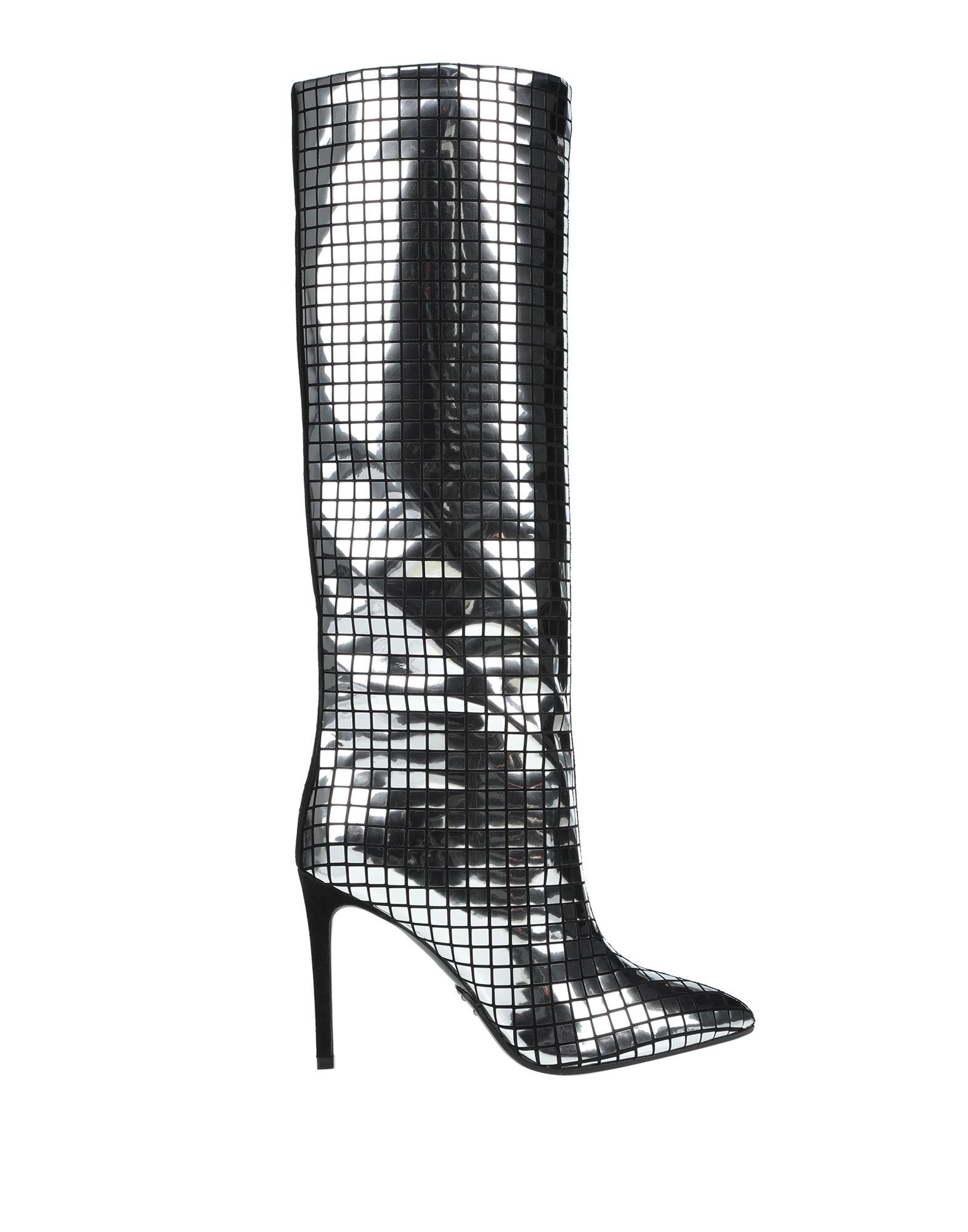 balmain silver boots