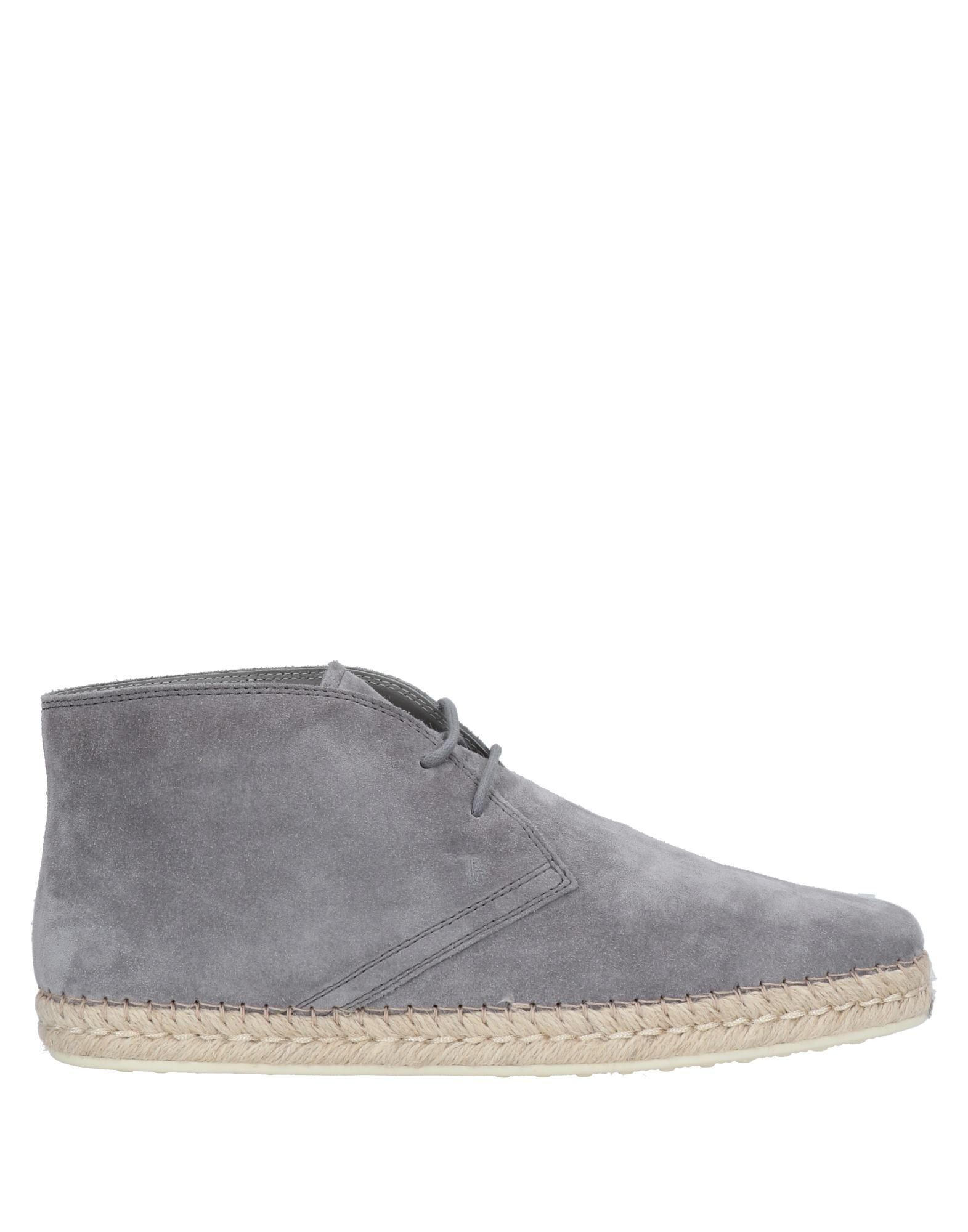 Tod's Ankle Boots In Grey