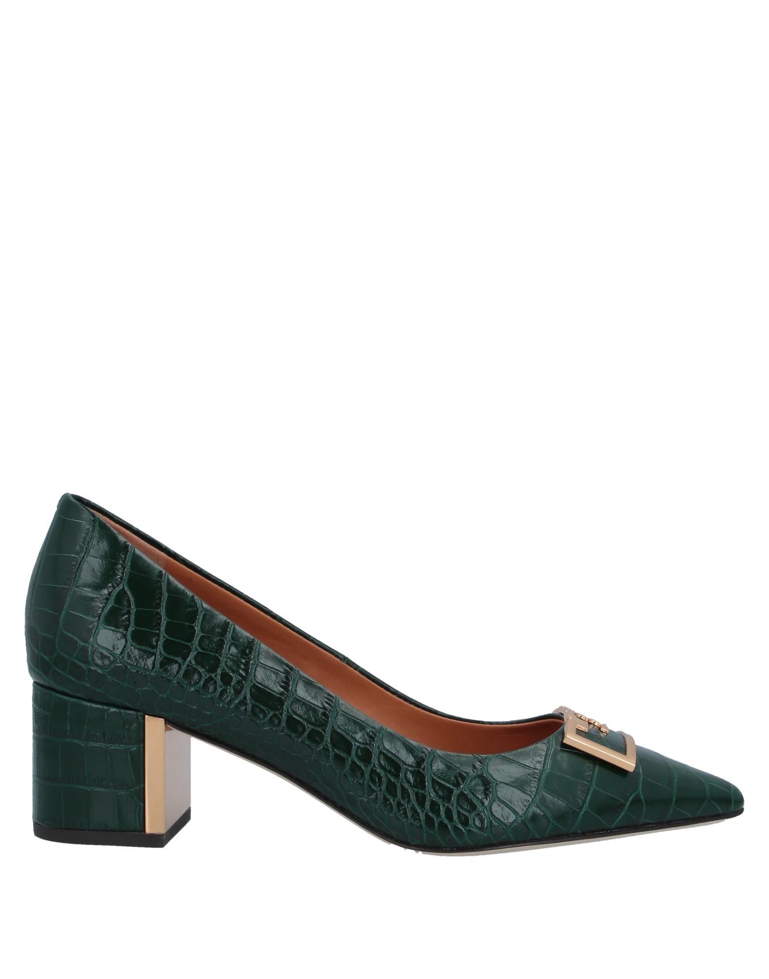 tory burch green heels