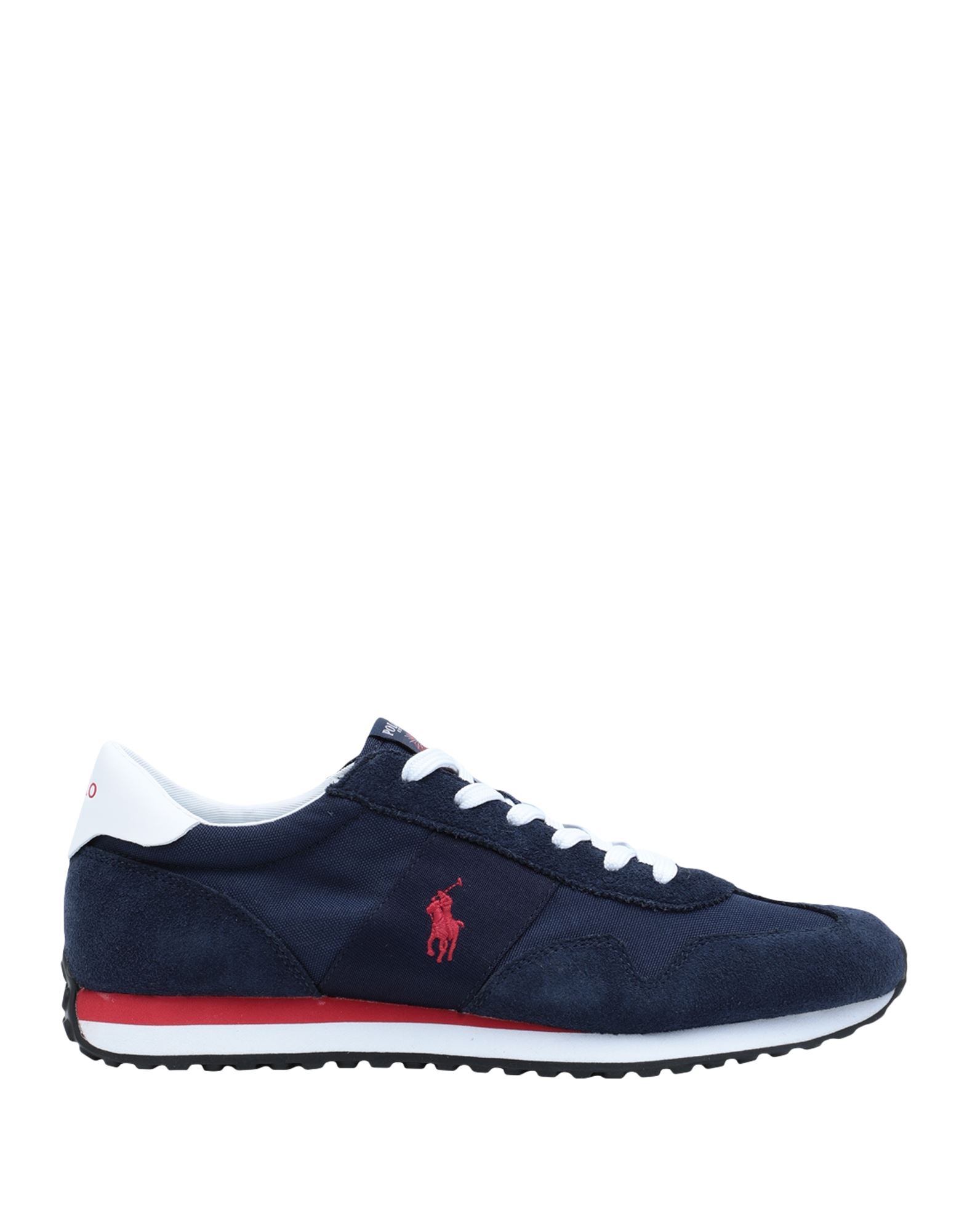 《セール開催中》POLO RALPH LAUREN メンズ スニーカー ダークブルー 42.5 革 59% / 紡績繊維 41% TRAIN 85 SNEAKER