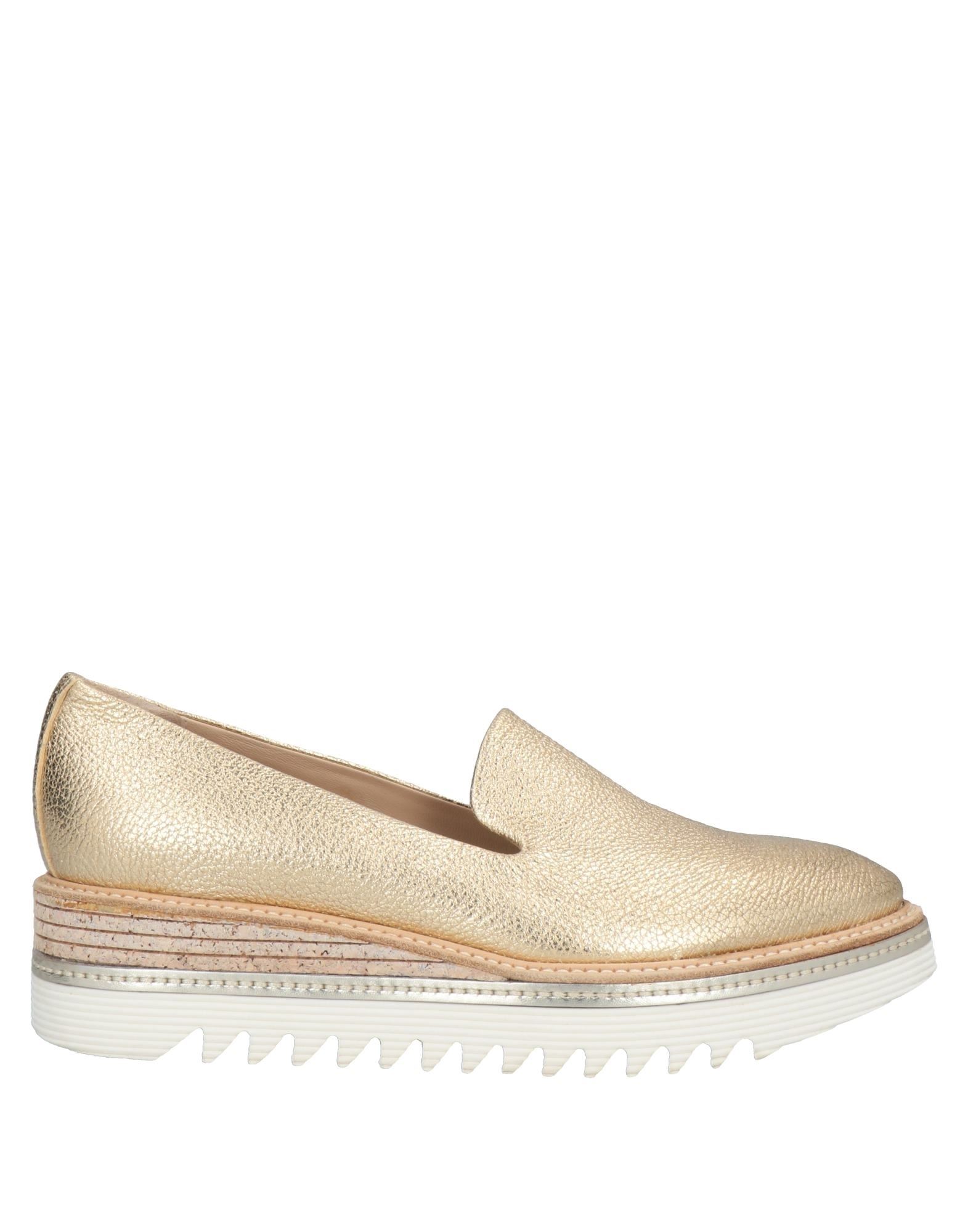 Laura Bellariva Loafers In Gold | ModeSens