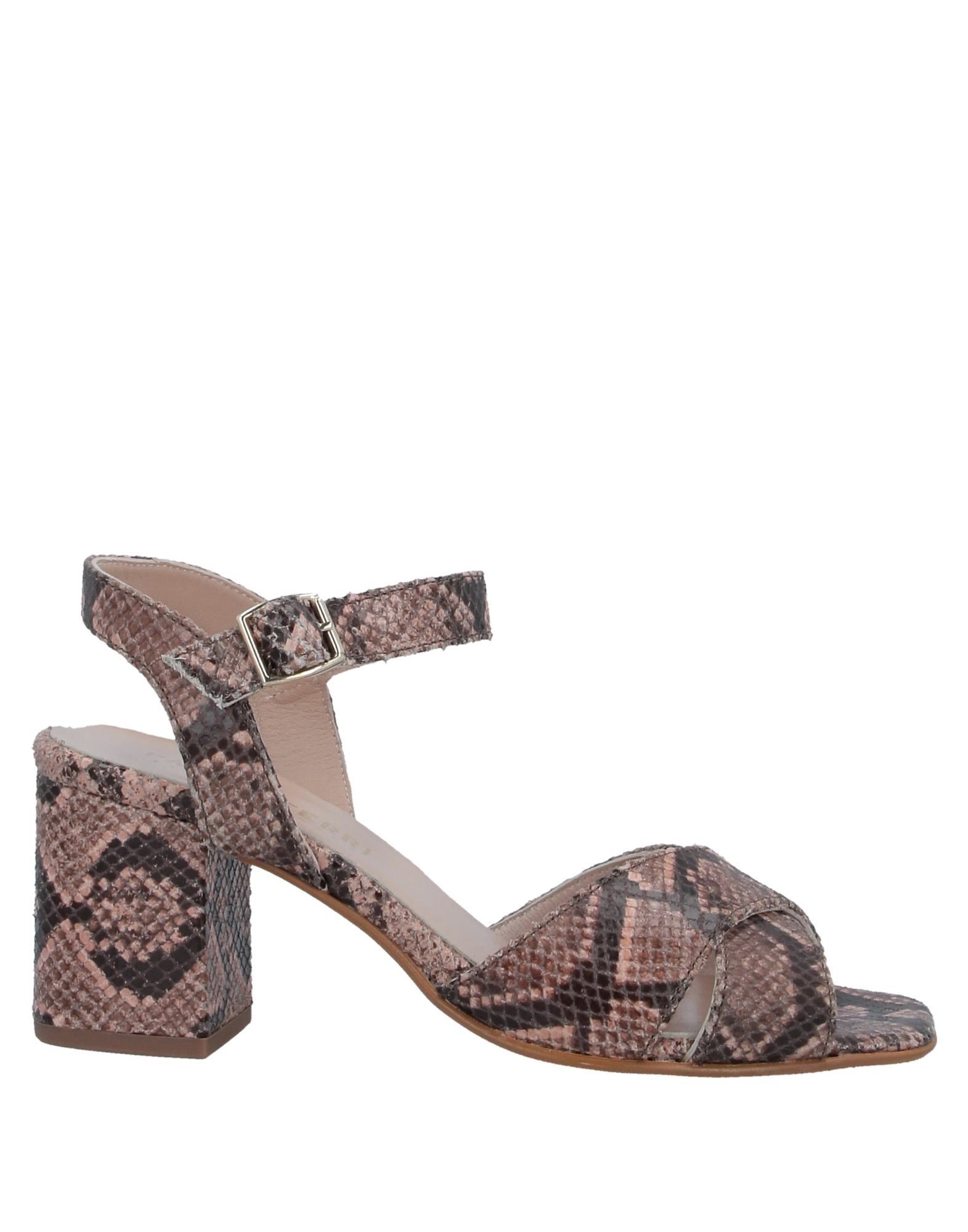 Paola Ferri Sandals In Light Brown | ModeSens