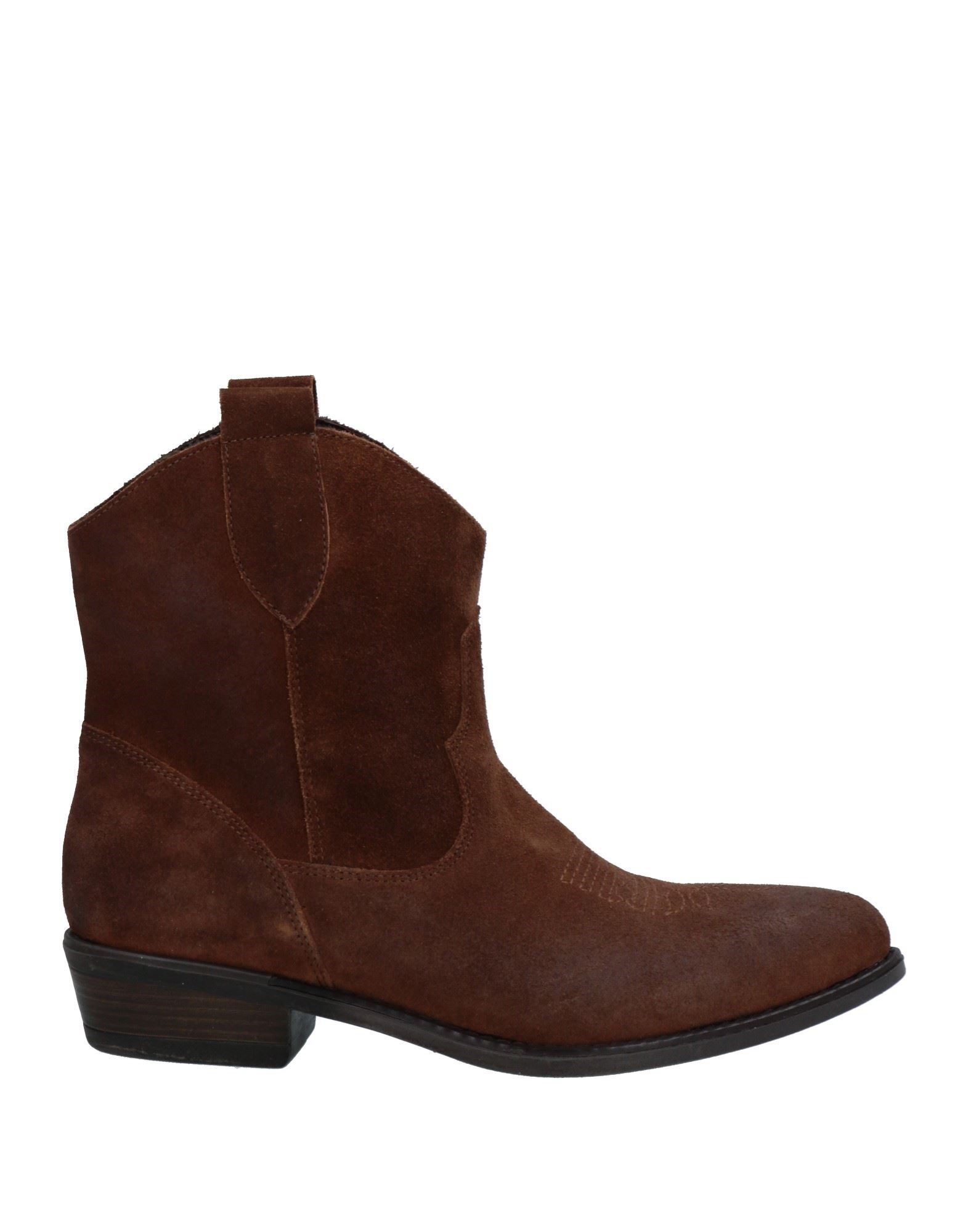 Geneve Ankle Boots In Brown