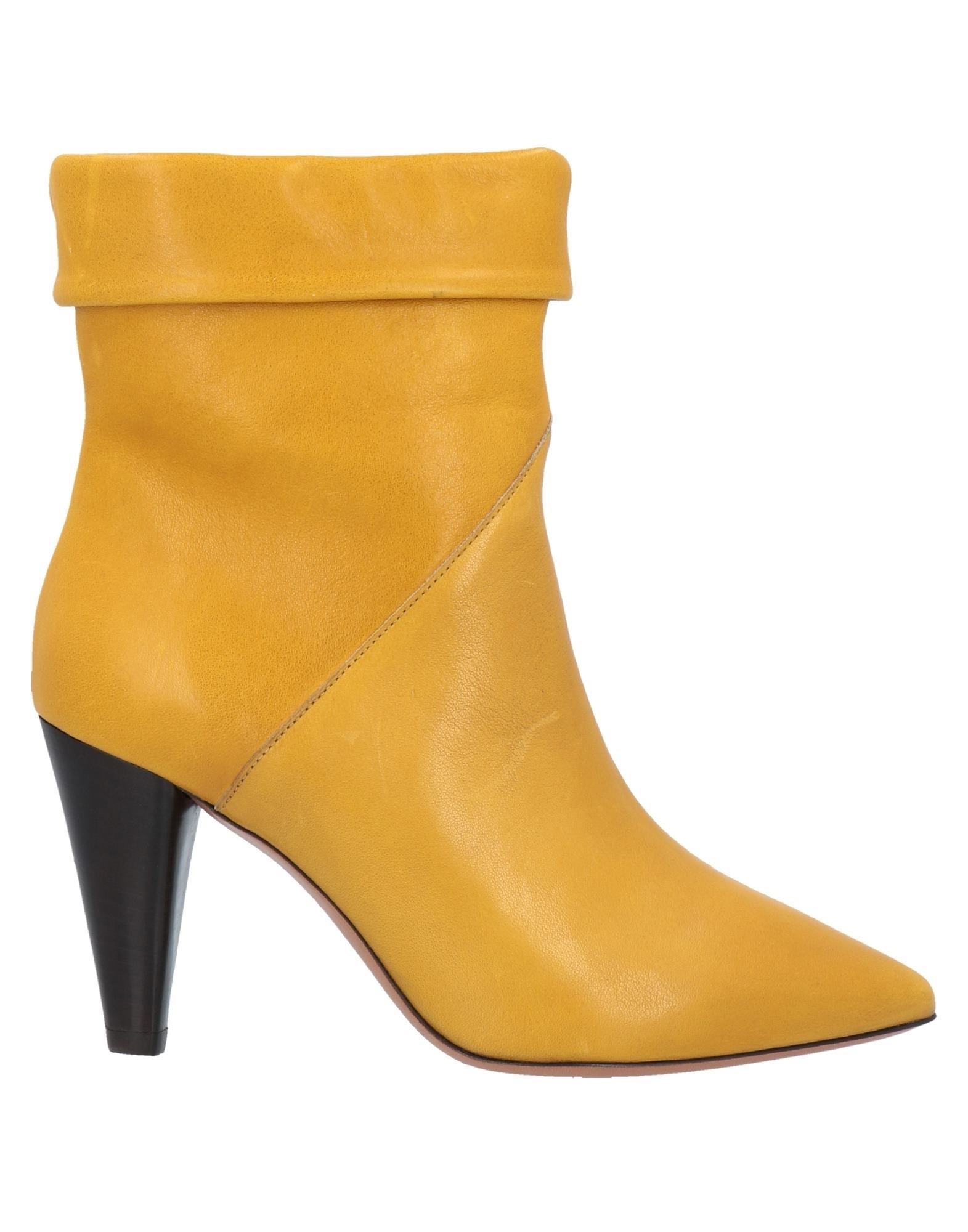 mustard colour boots