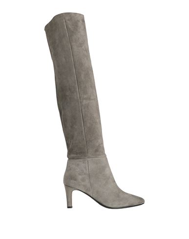 L'arianna Woman Knee Boots Grey Size 7 Soft Leather