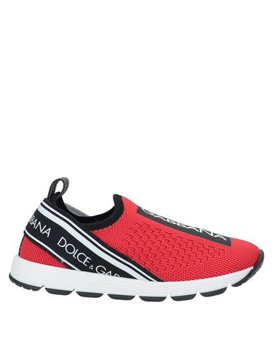 Dolce & Gabbana Toddler Girl Sneakers Red Size 10c Textile Fibers In Red