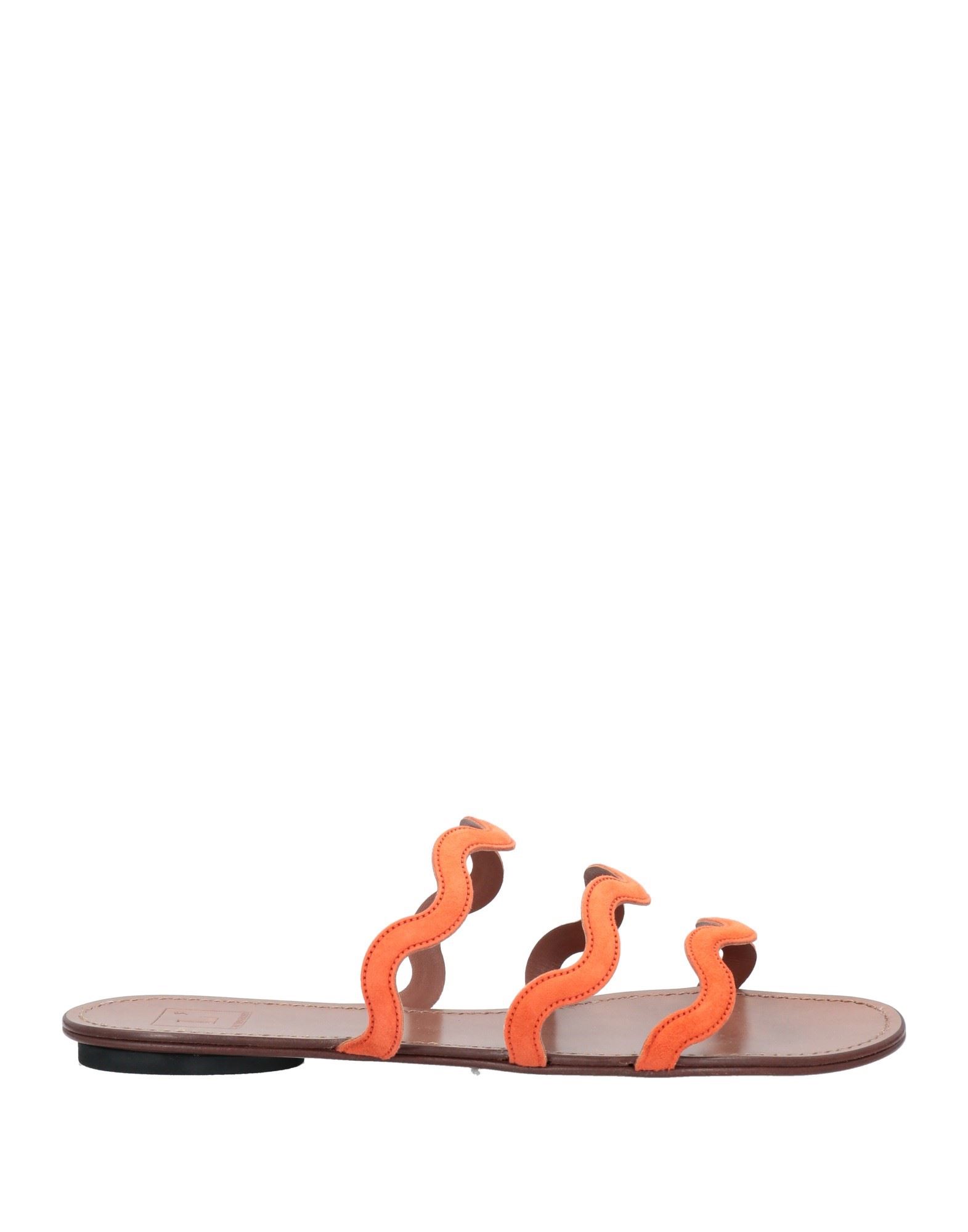 L'autre Chose Sandals In Orange