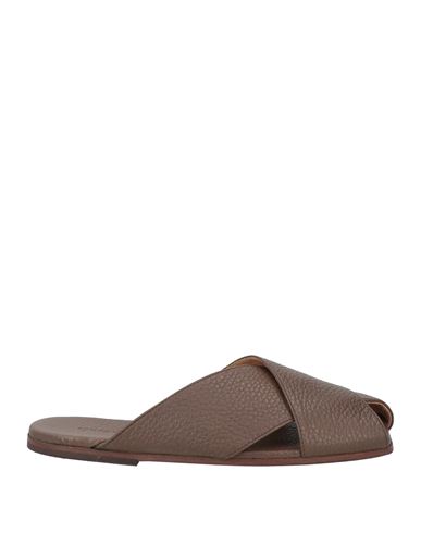Marsèll Woman Sandals Chocolate Brown Size 5 Leather In Brown