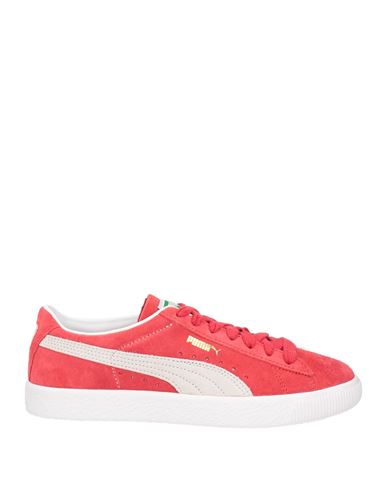 Puma Woman Sneakers Red Size 6.5 Soft Leather