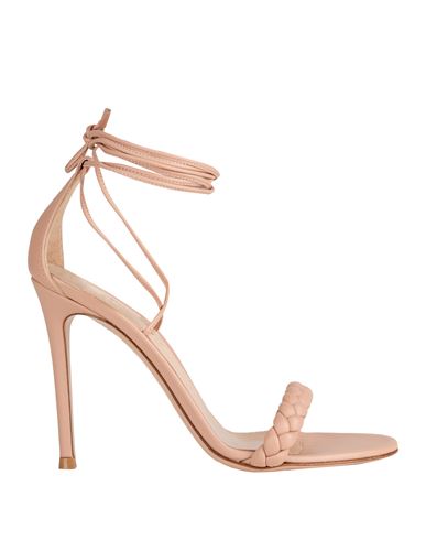 Gianvito Rossi Woman Sandals Blush Size 6 Soft Leather