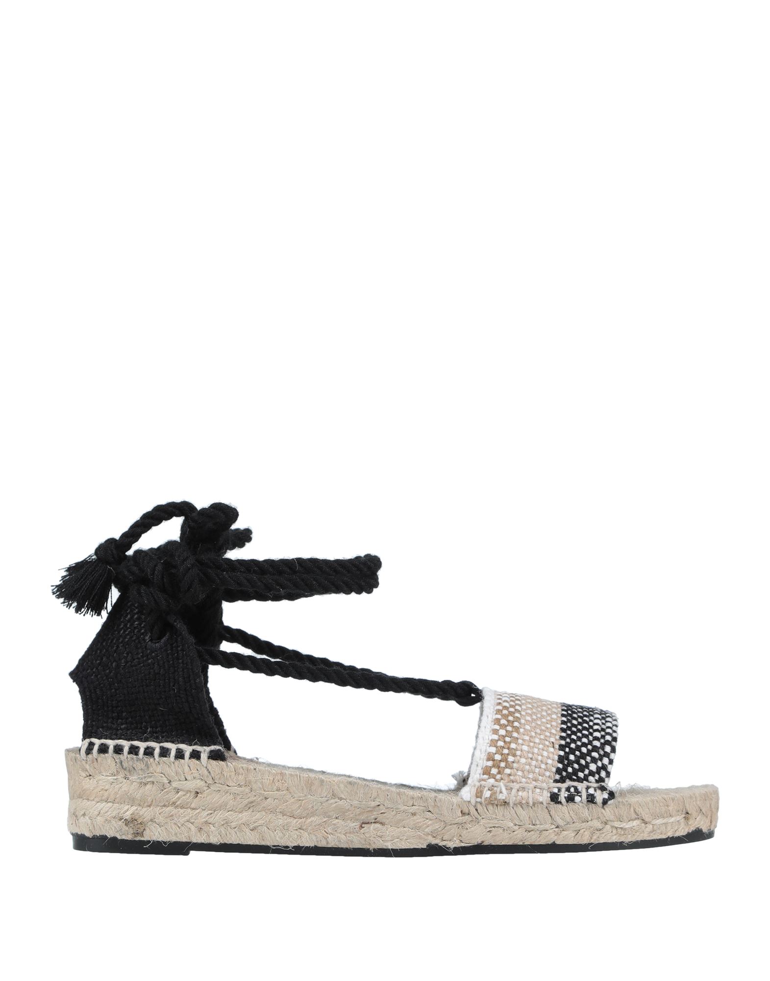 Castaã±er Sandals In Black | ModeSens