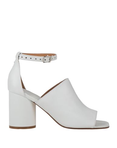 Shop Maison Margiela Woman Sandals White Size 7 Leather