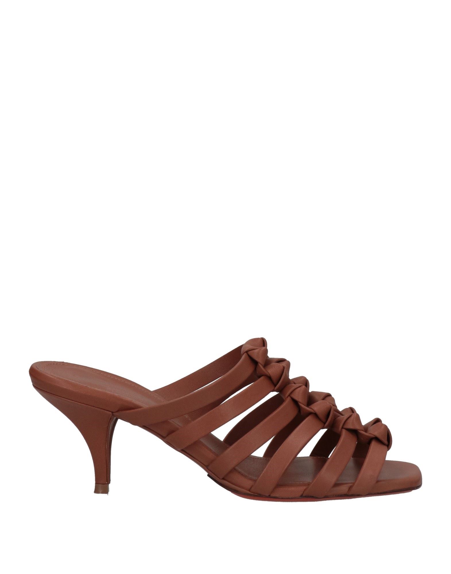 Santoni Sandals In Brown