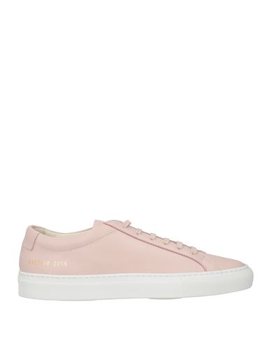 Common Projects Woman By  Woman Sneakers Light Pink Size 10 Soft Leather