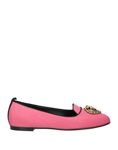 Dolce & Gabbana Woman Ballet Flats Pastel Pink Size 7 Textile Fibers