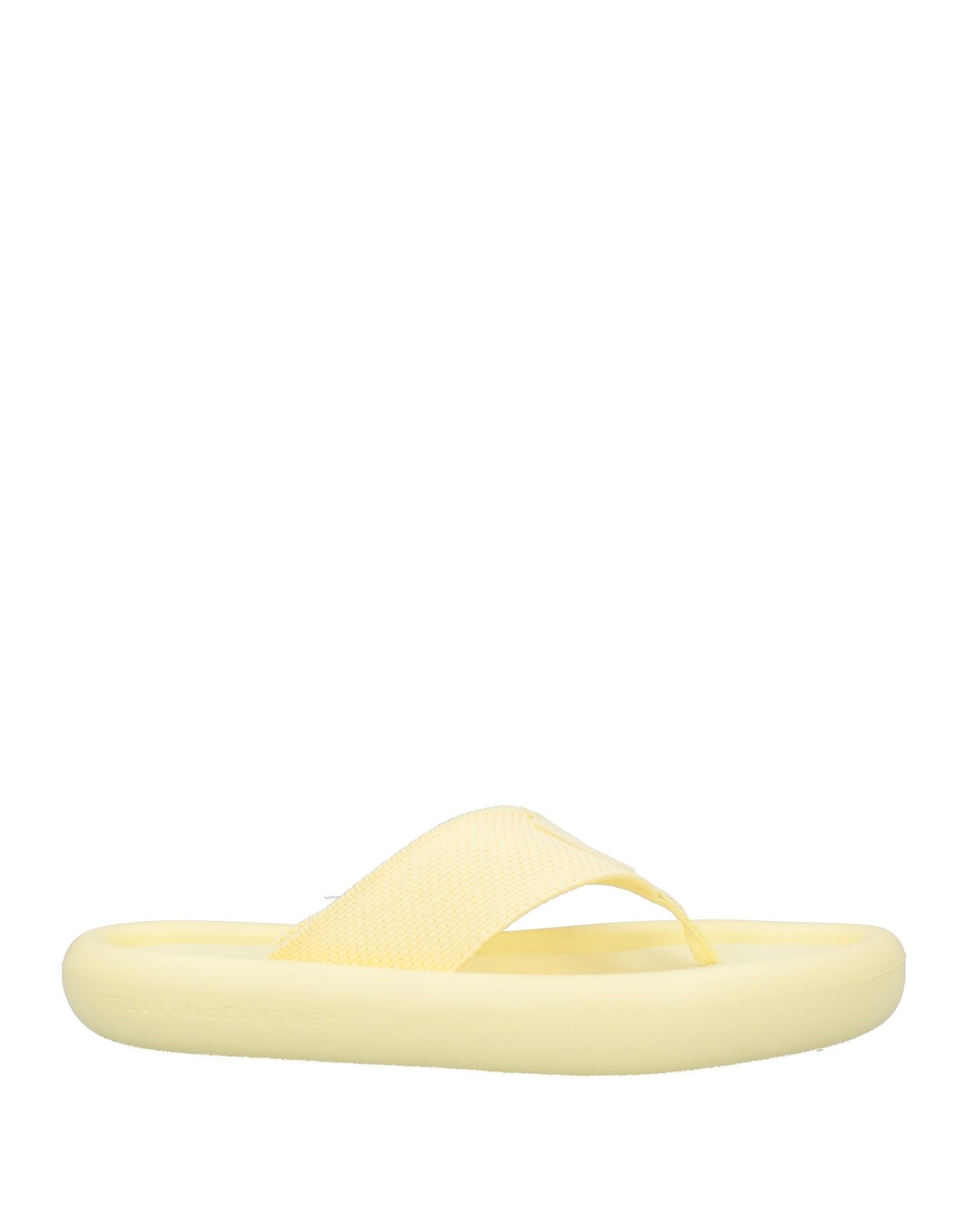Stella Mccartney Toe Strap Sandals In Yellow