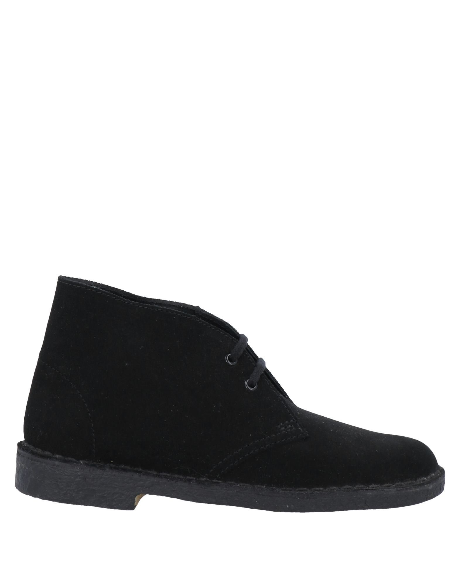 Shop Clarks Originals Woman Ankle Boots Black Size 7 Soft Leather