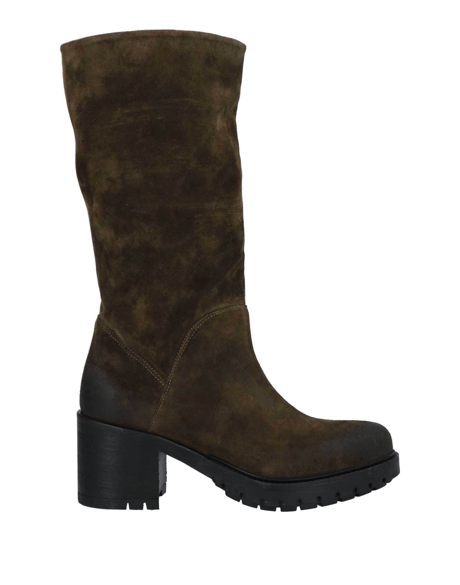 Gio+ Knee Boots In Dark Green ModeSens