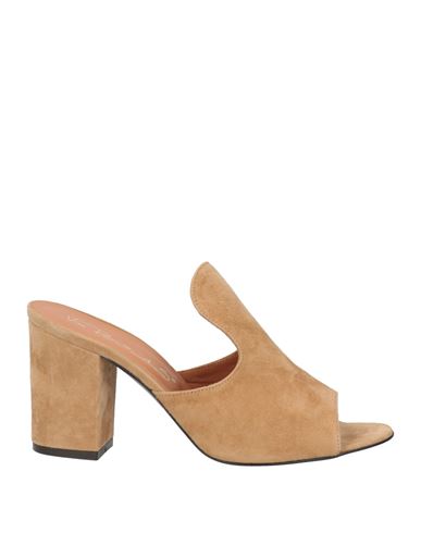 VIA ROMA 15 VIA ROMA 15 WOMAN SANDALS BEIGE SIZE 7.5 LEATHER 