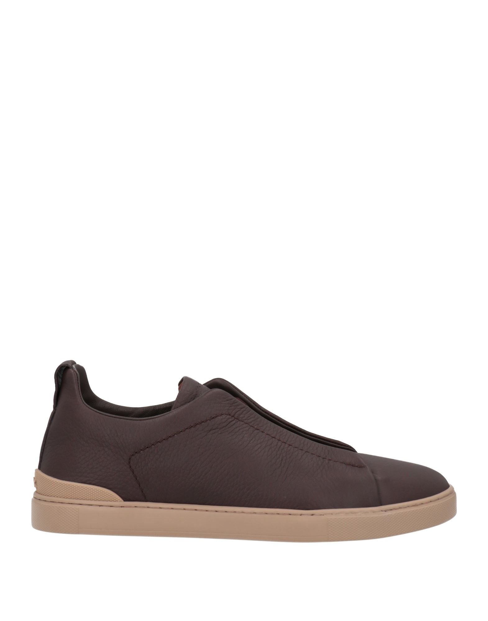 Ermenegildo Zegna Sneakers In Dark Brown