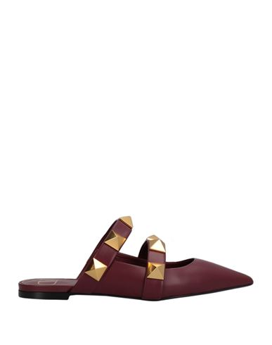 Mules & Zuecos Mujer Burdeos 35.5,36,36.5 Mujer