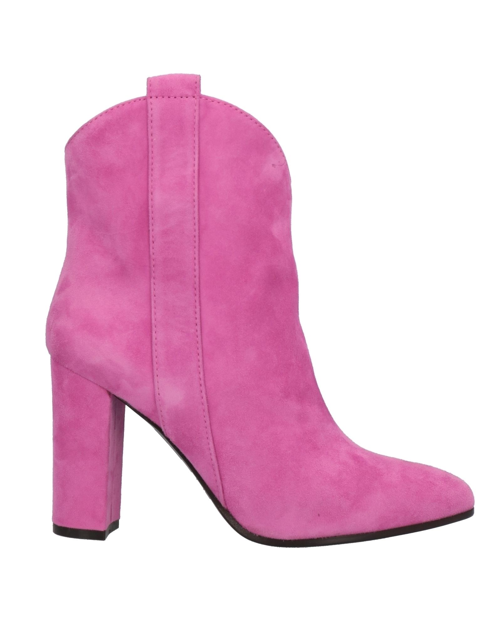 Via Roma 15 Ankle Boots In Pink