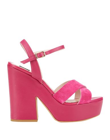 Islo Isabella Lorusso Woman Sandals Magenta Size 10 Soft Leather
