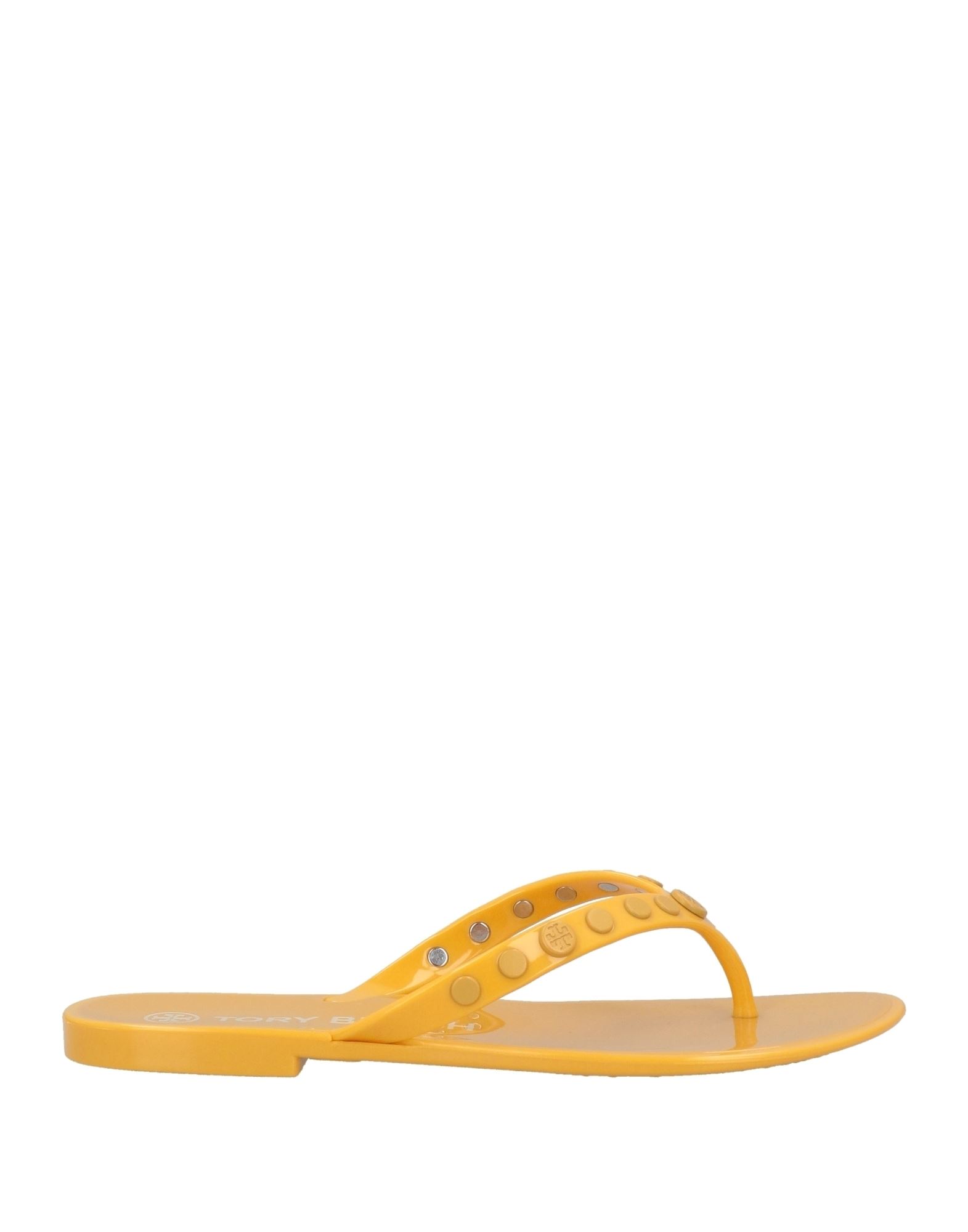 Tory Burch Toe Strap Sandals In Yellow