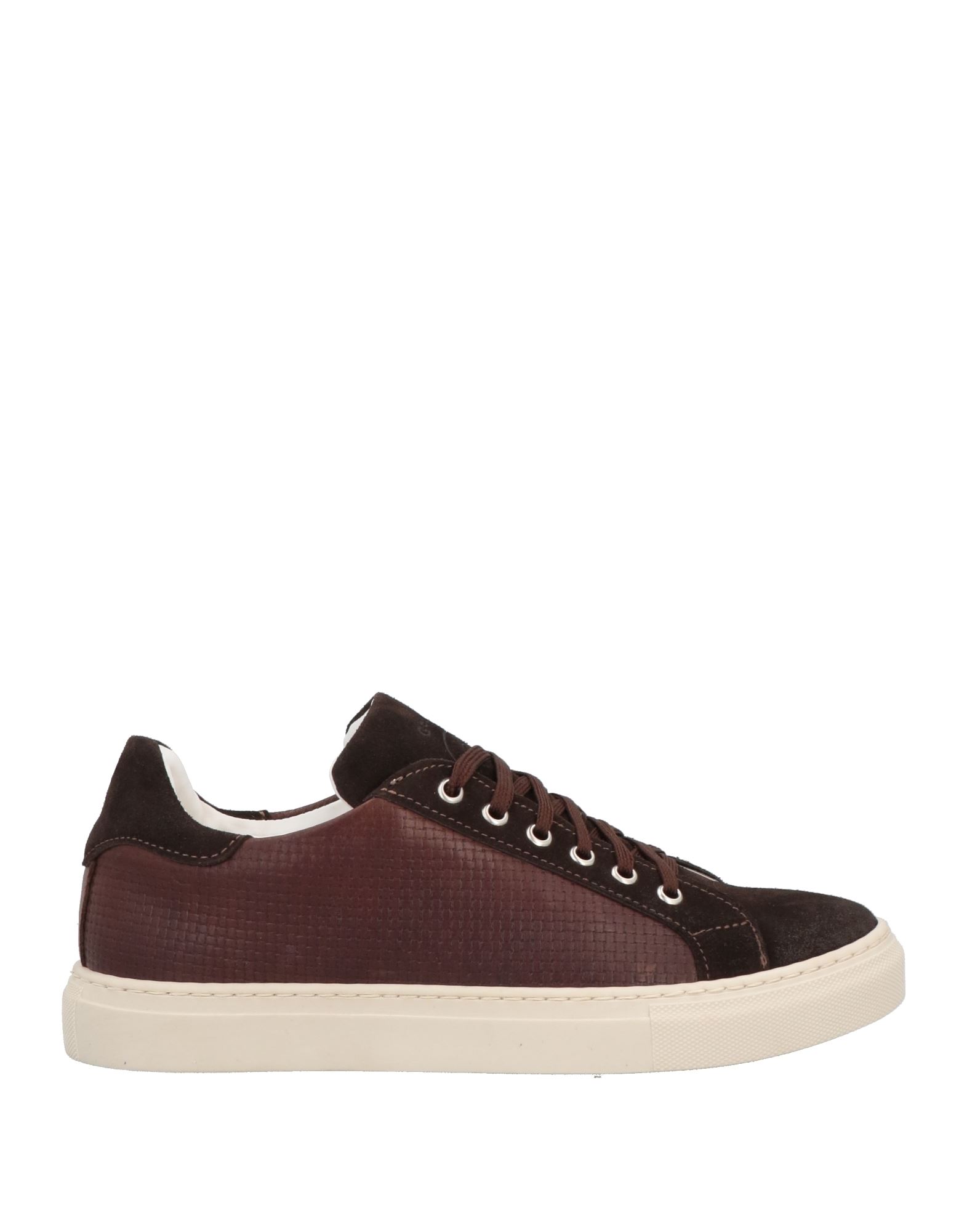 Grey Daniele Alessandrini Sneakers In Dark Brown