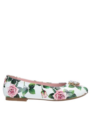 DOLCE&GABBANA Ballerina Mädchen 9-16 jahre Weiß 36 Mädchen 9-16 jahre