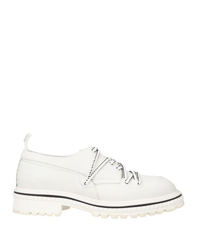 Attimonelli's Man Lace-up Shoes White Size 7 Soft Leather