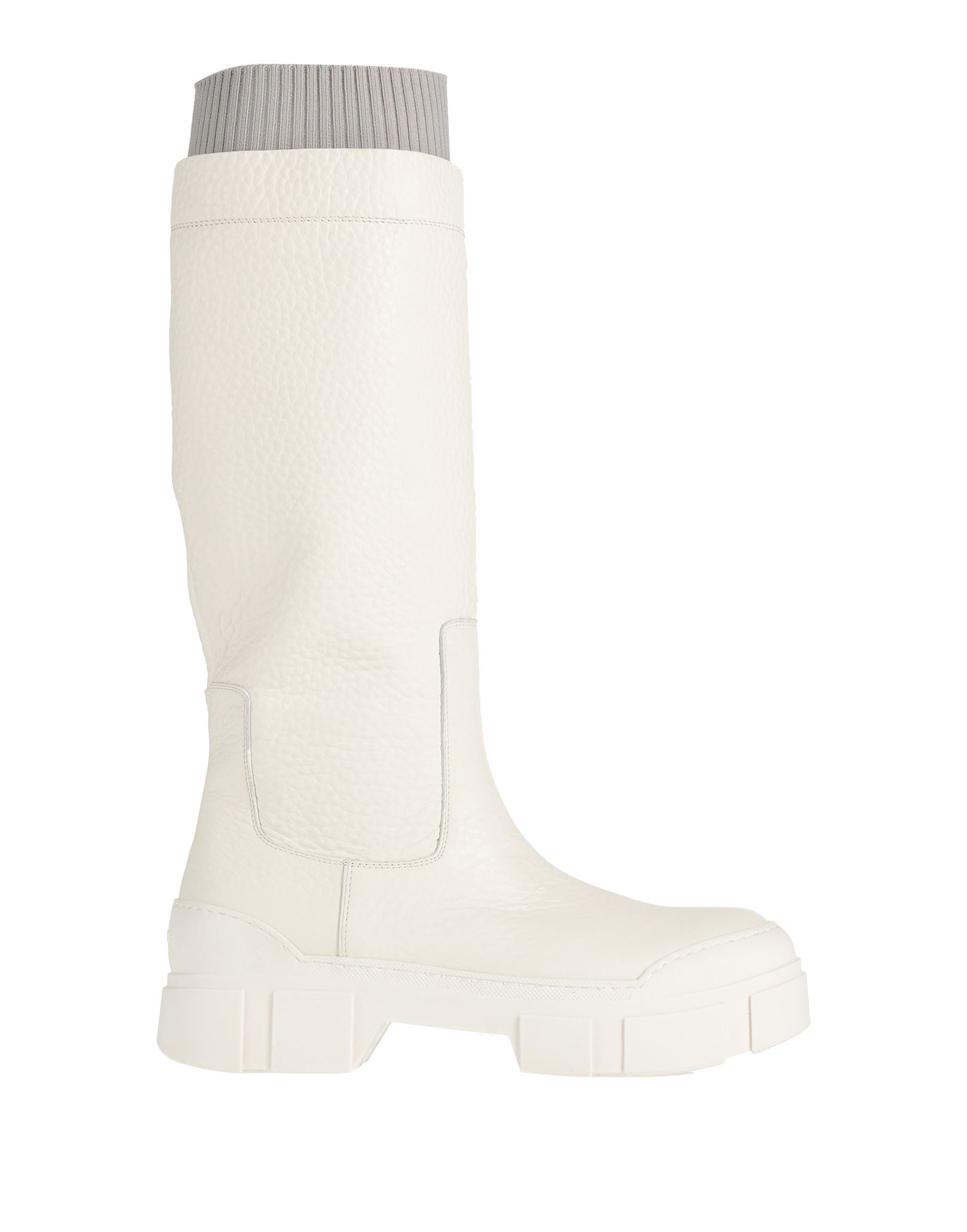 Vic Matie Knee Boots In White