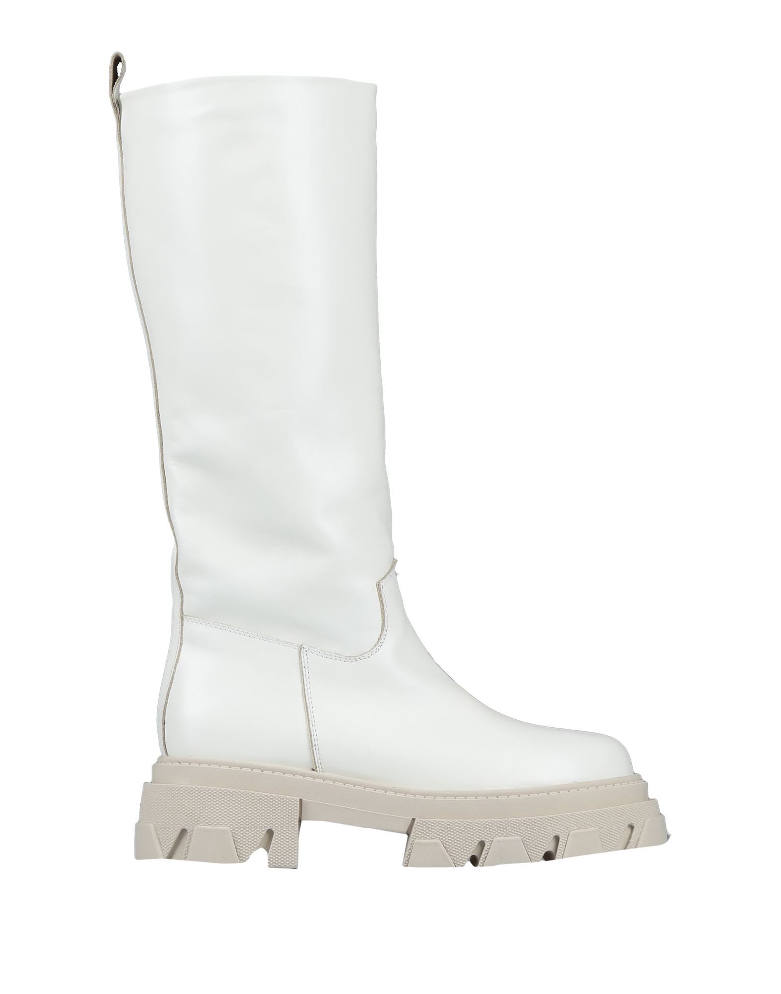 Noa A. Knee Boots In Ivory