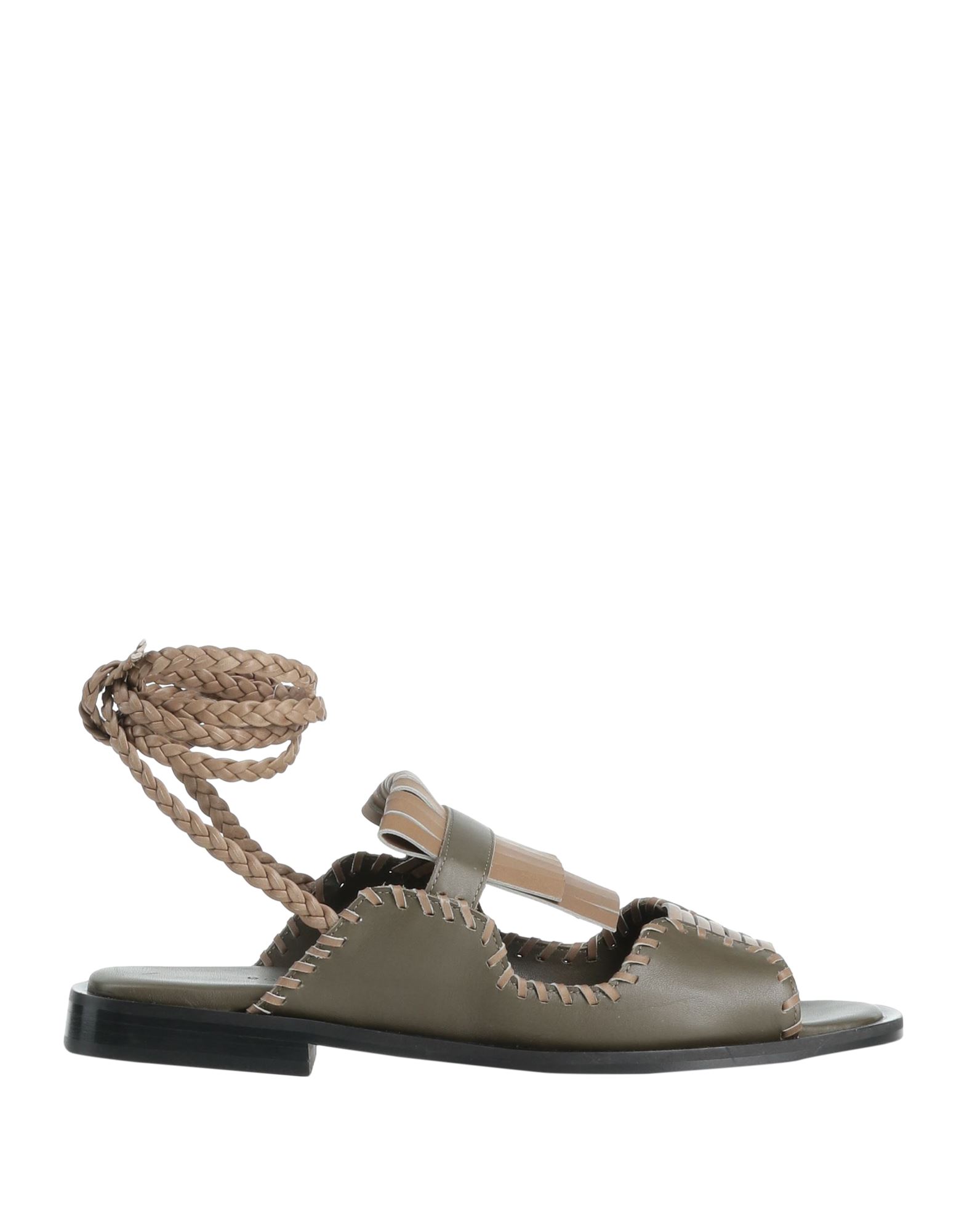 Dondup Sandals In Military Green