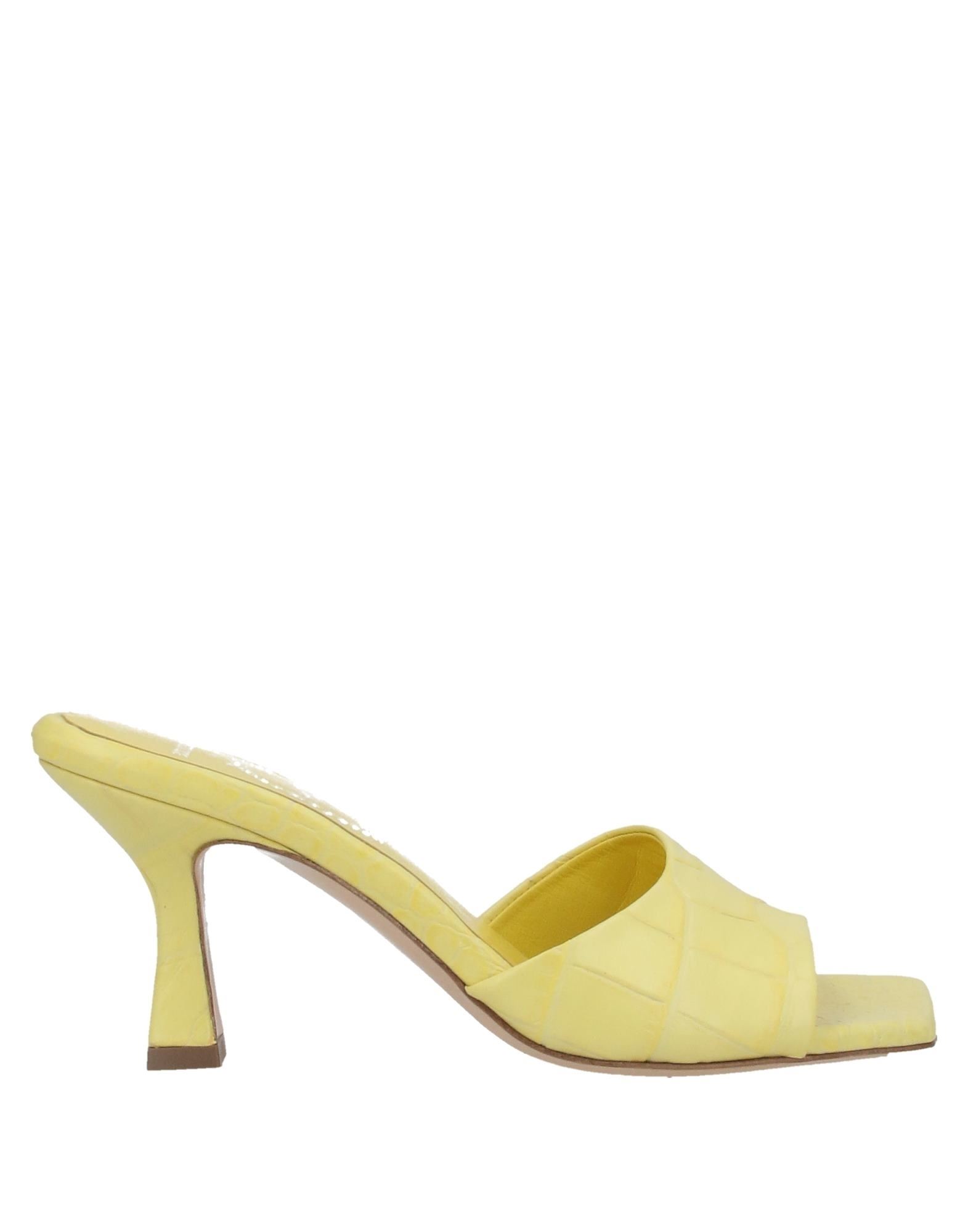 Aldo Castagna For Shabby Chic Sandals In Yellow