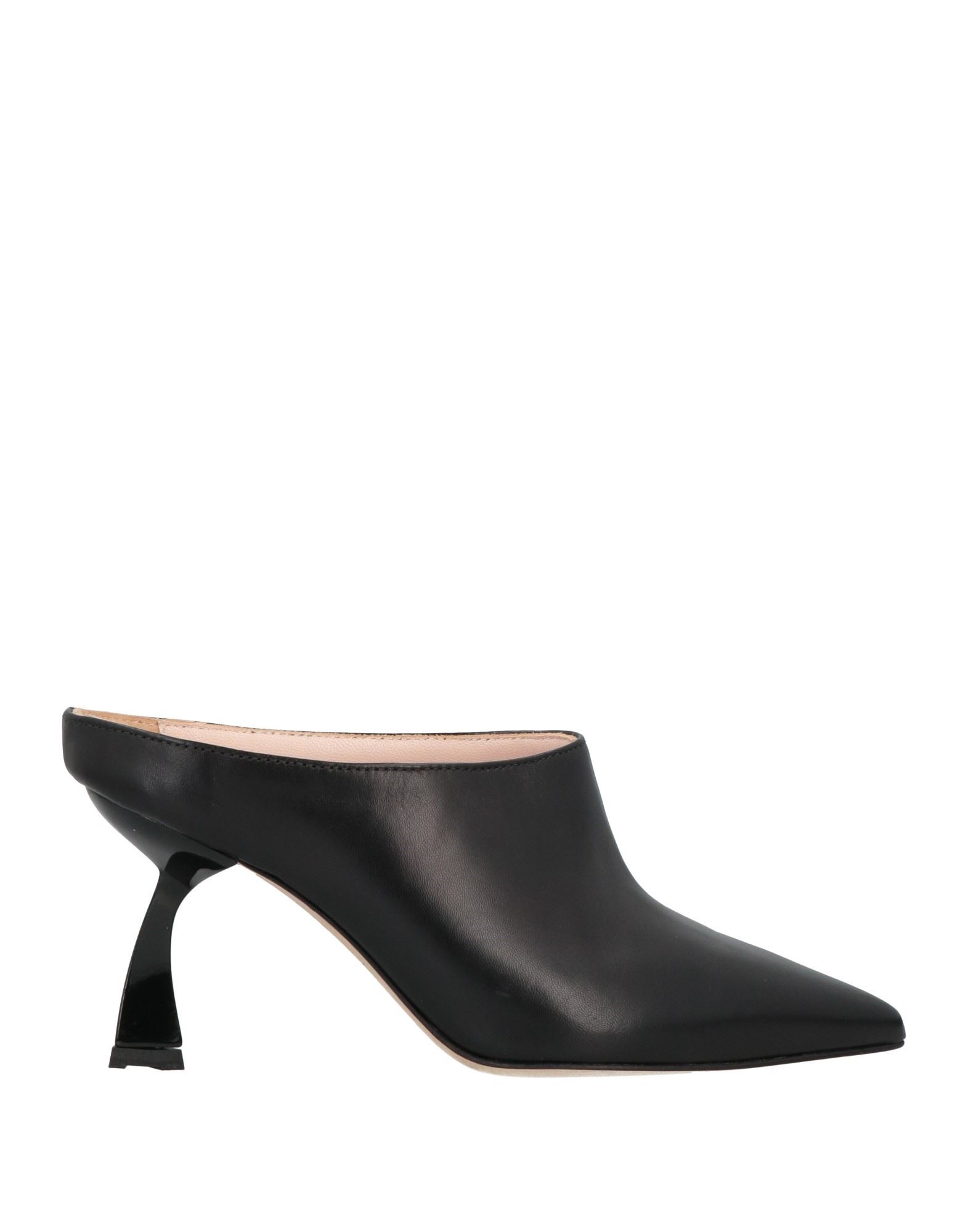 Ncub Woman Mules & Clogs Black Size 8 Soft Leather