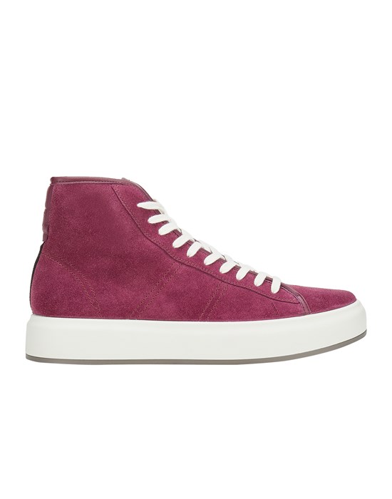  STONE ISLAND S0541 Chaussure. Homme Rouge vigne