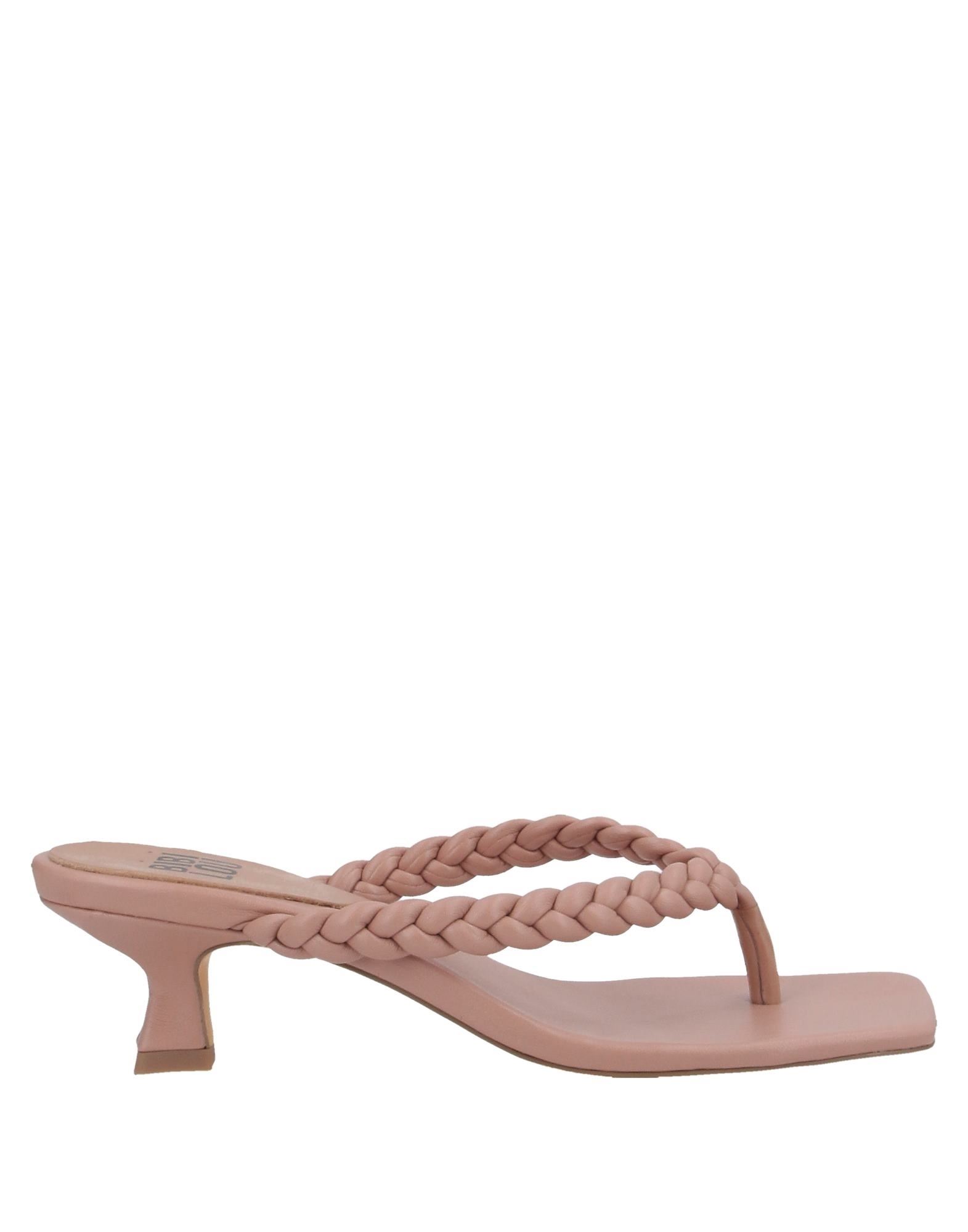 Bibi Lou Toe Strap Sandals In Pink