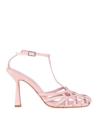 Shop Aldo Castagna Woman Sandals Light Pink Size 8 Soft Leather