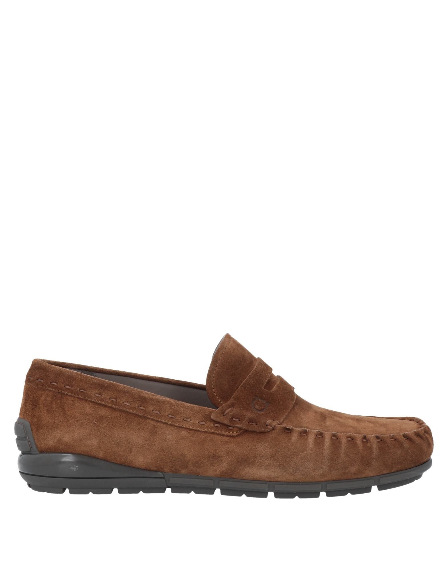 フェラガモ　モカシン スウェード シューズ ガンチーニレザー size8.5 フェラガモ モカシン スウェード シューズ ガンチーニレザー size8.5