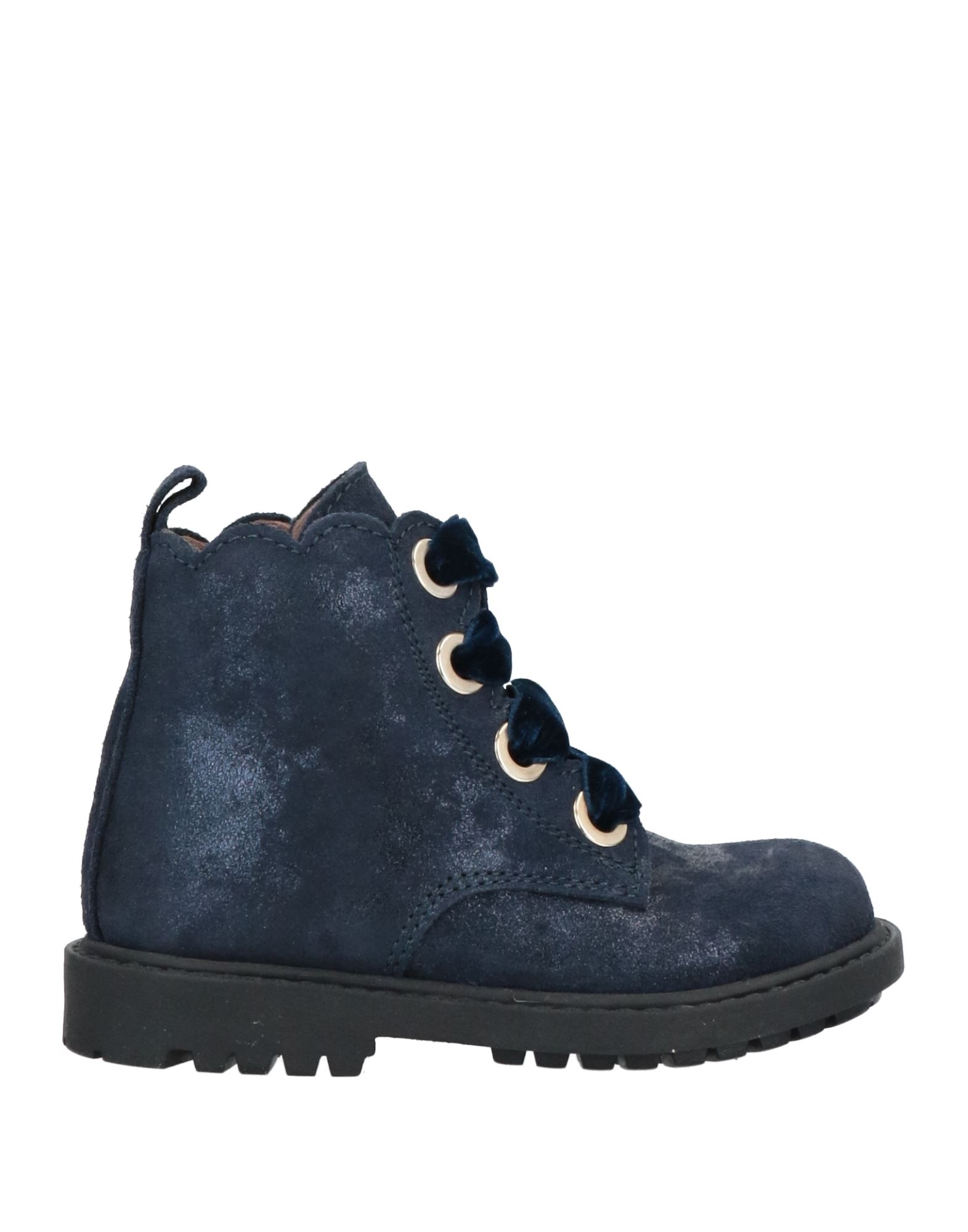 Twinset Kids'  Ankle Boots In Midnight Blue