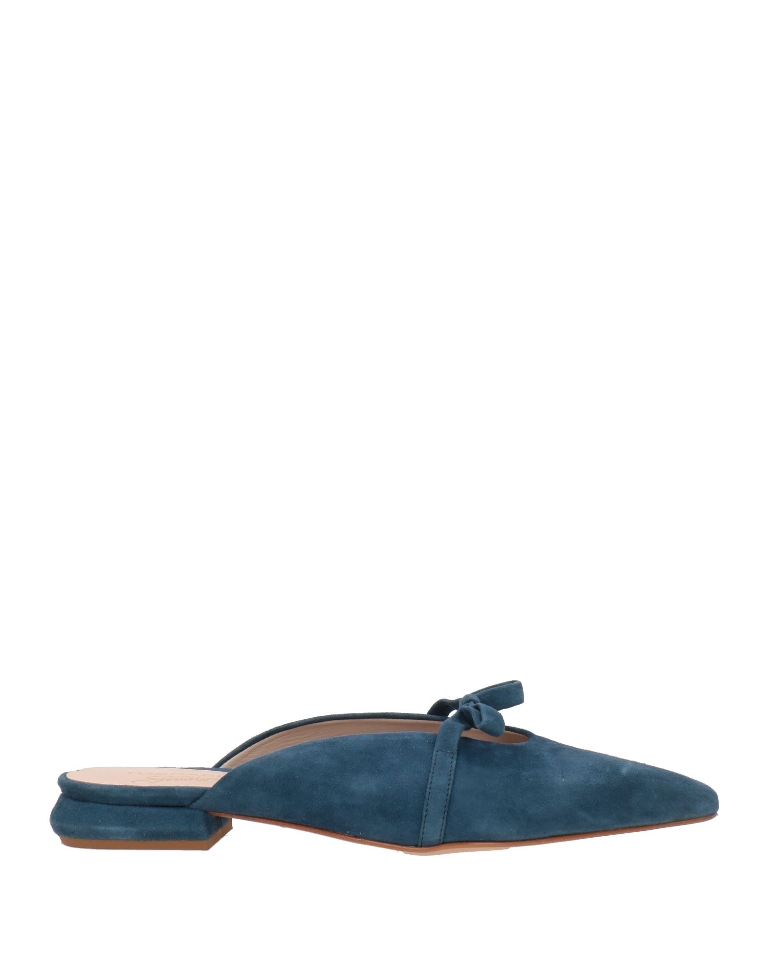 Tosca Blu Woman Mules & Clogs Blue Size 7 Soft Leather