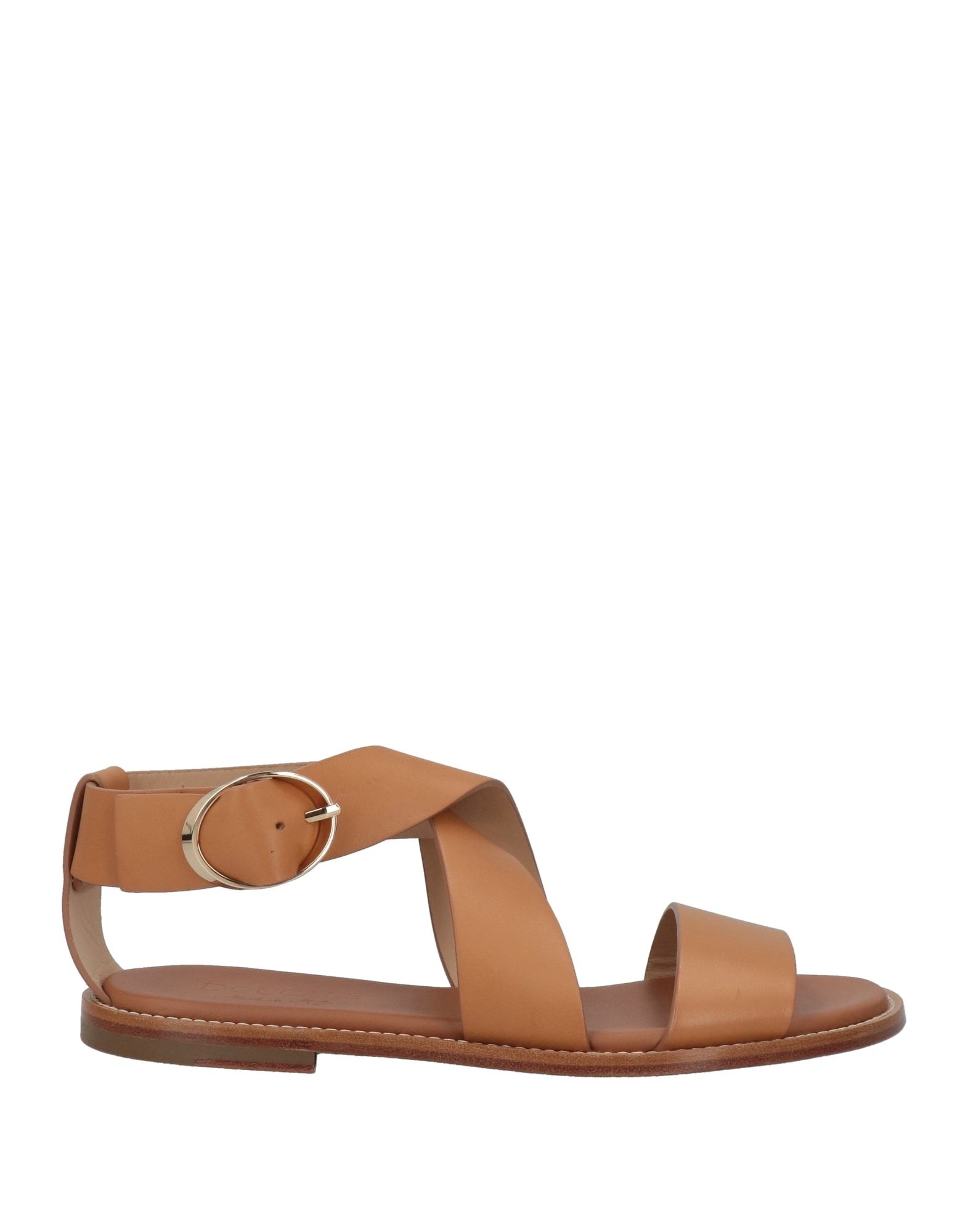 DOUCAL'S DOUCAL'S WOMAN SANDALS CAMEL SIZE 6 SOFT LEATHER