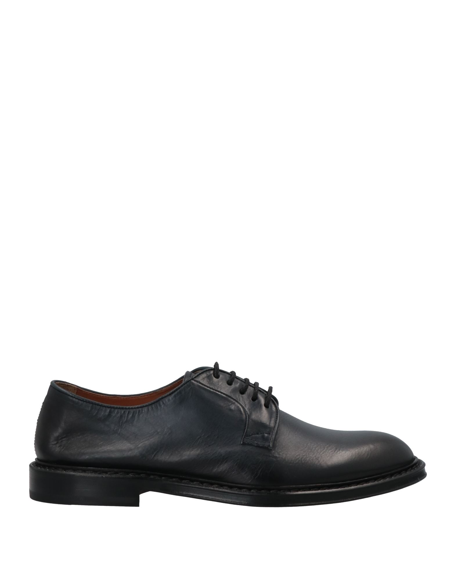 Doucal's Lace-up Shoes In Midnight Blue