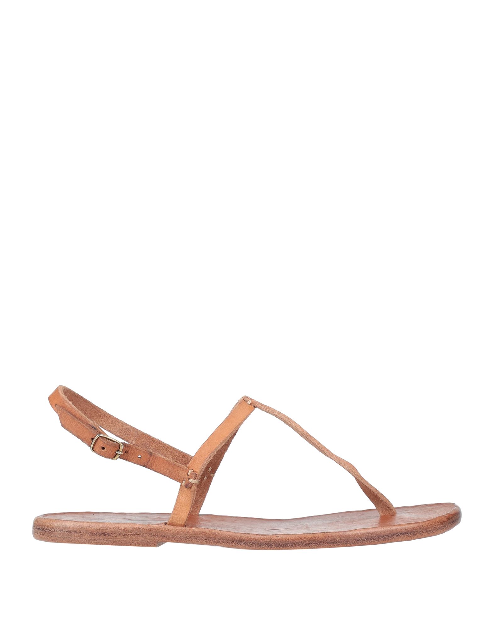 DIMISSIANOS & MILLER TOE STRAP SANDALS 