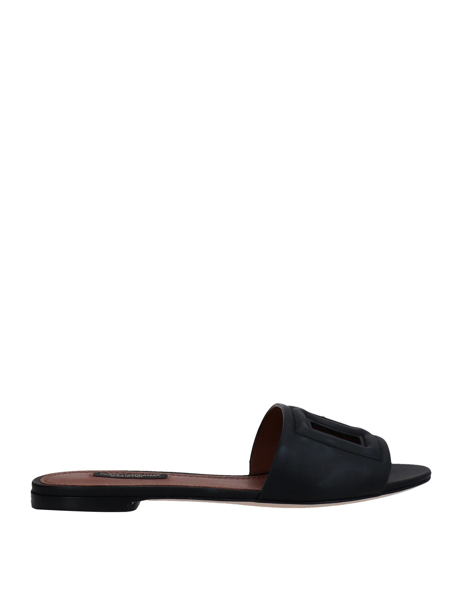 Dolce & Gabbana Sandals In Black