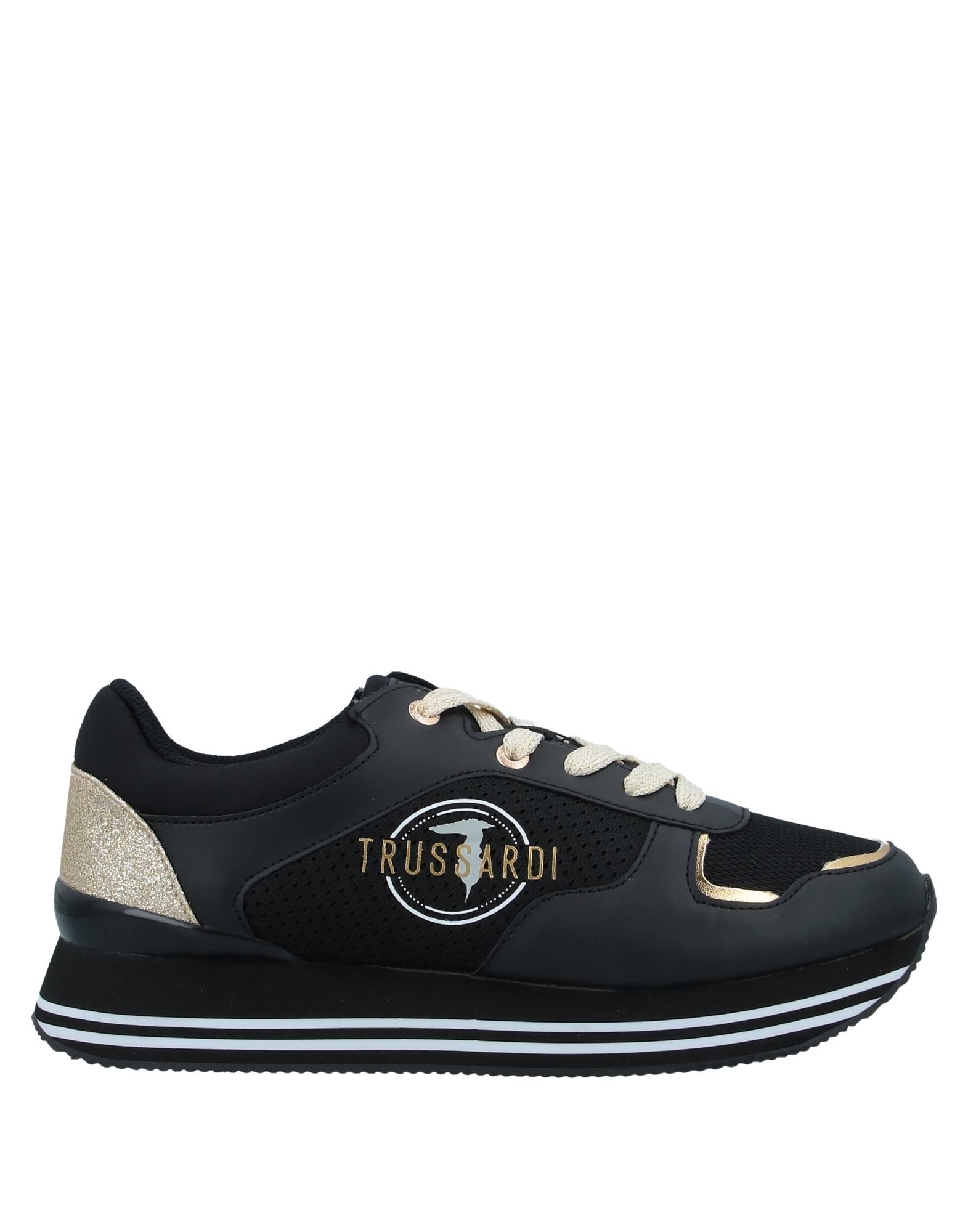 Sneakers: Sneakers Trussardi 79A00438-K299- Jeans NERO
